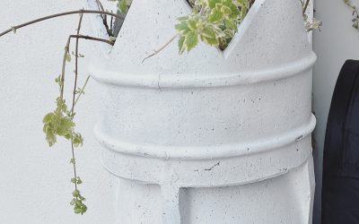 repurposing a chimney pot